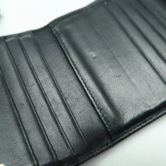 PRADA Black Leather Wallet 267-040925 - Picture 9 of 12